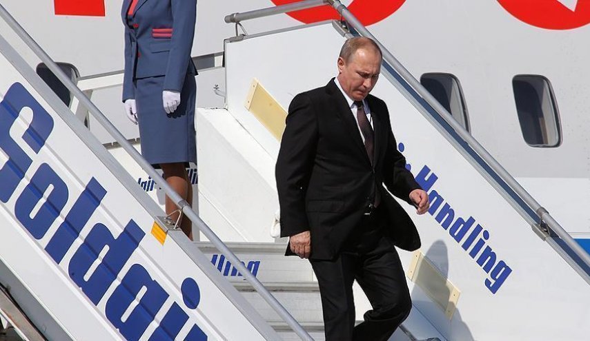 الرئيس الروسي يصل الى طهران