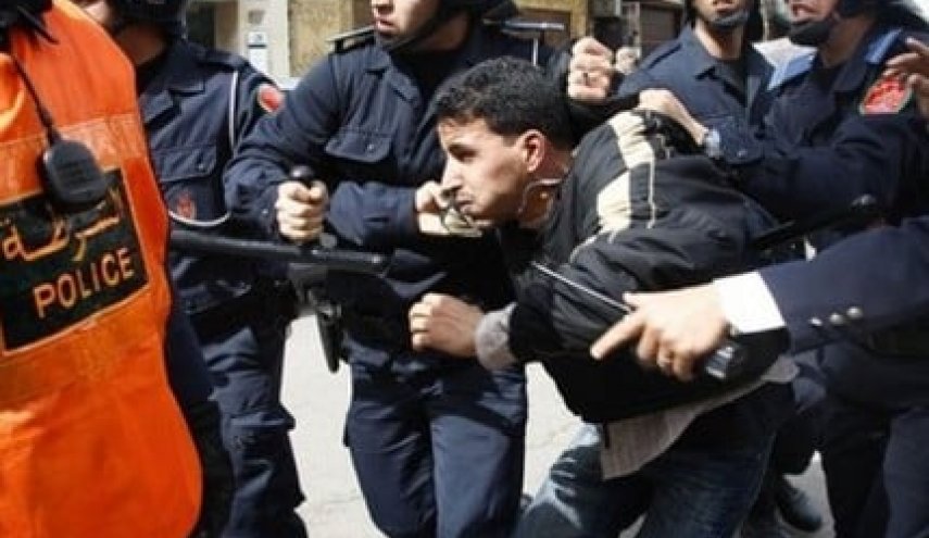السلطات المغربية تقمع تظاهرة مُطالبة بعقد مؤتمر “النهج الديموقراطي”