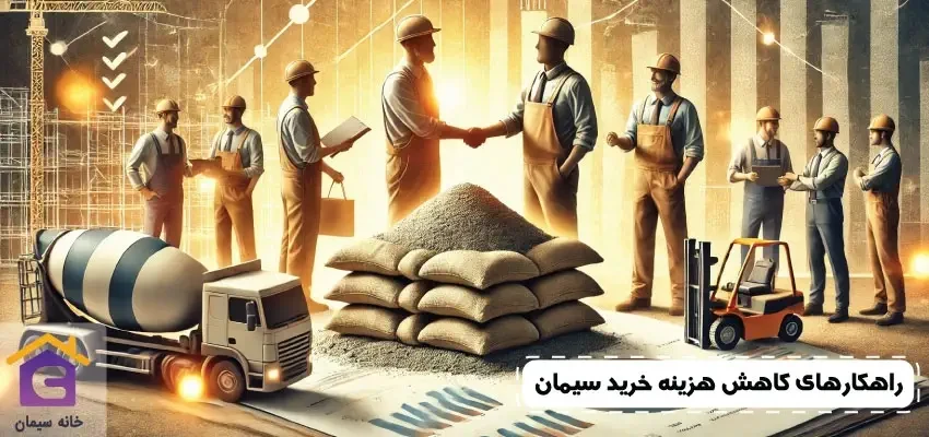 راهکارهای کاهش هزینه خرید سیمان