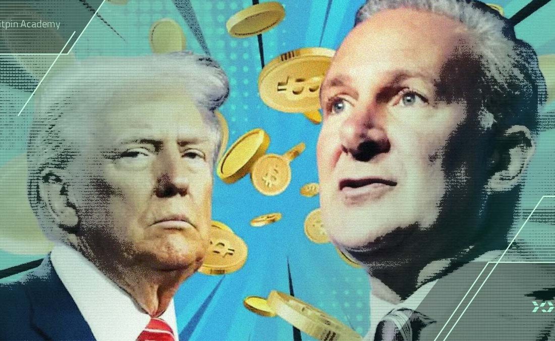 حمله شدید ترامپ به پیتر شیف، منتقد بیت کوین