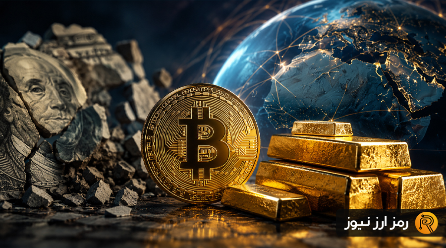 بیت‌کوین و طلا به ابزارهای جایگزین دلار تبدیل می‌شوند؟!