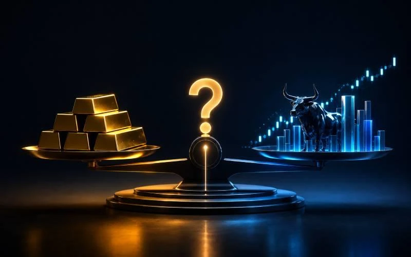 طلا یا بورس؛ سرمایهگذاران کدام بازار را انتخاب میکنند؟